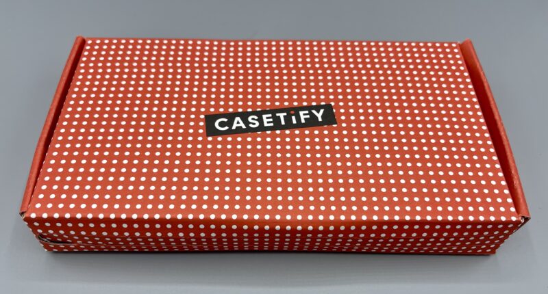 CASETiFY(ケースティファイ)のカスタムケースのパッケージ