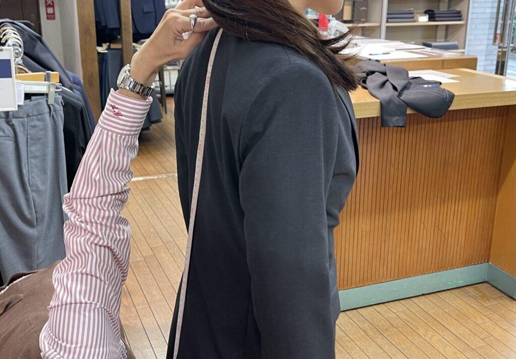 HANABISHI(花菱)静岡店・スーツの採寸6