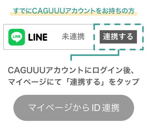 CAGUUUのLINE＠ID連携